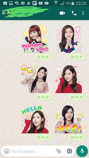 KPOP WAStickerApps : Korean Stickers for Whatsapp screenshot 1
