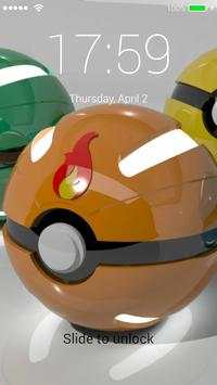 Lock screen for Pokeball 6 تصوير الشاشة