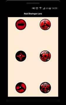 Editor Lente Real Sharingan Eye screenshot 3