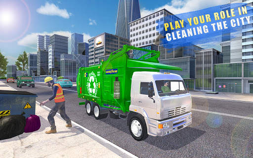 Garbage Truck Driver 2020 Games: Dump Truck Sim screenshot 4