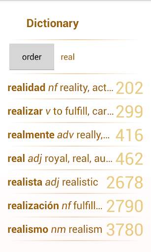Test Your Spanish Vocabulary screenshot 3