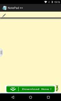 Notepad    for Android screenshot 1