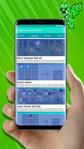morph mobs mod for MCPE screenshot 2