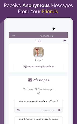 SayOut - Anonymous Messages screenshot 5