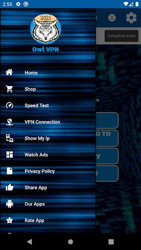 Owl VPN Private Internet Access, Secure Proxy Net screenshot 6