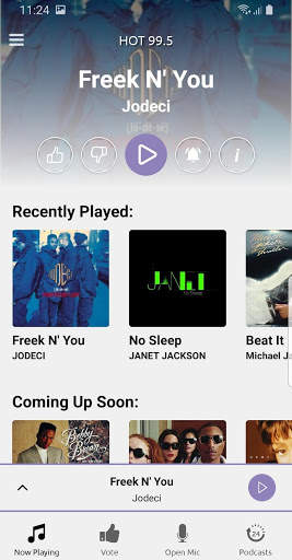 HOT 99.5, Duval's Only R&B screenshot 2