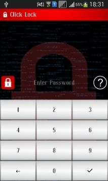 Click Lock [APP Locker] screenshot 6