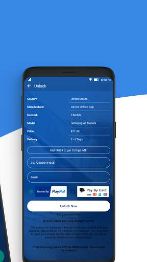 Free Mobile SIM Unlock Code for Samsung ATT Phones screenshot 3