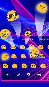 Purple Laser Keyboard Theme screenshot 3