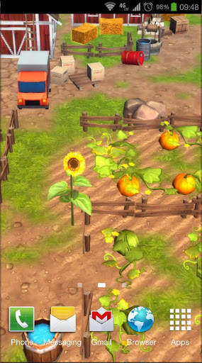 Cartoon Farm 3D Live Wallpaper screenshot 6