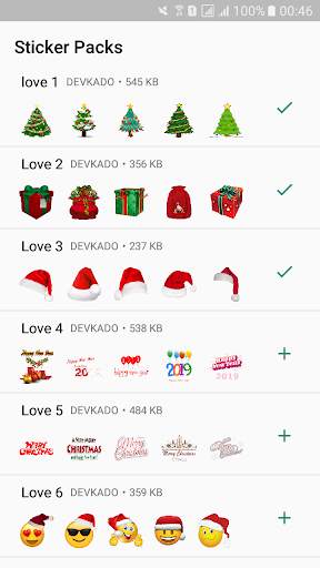 stickers for happy new year screenshot 1