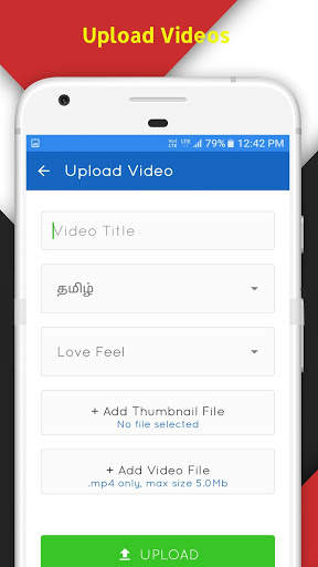 Tamil Love Video Status Songs screenshot 7