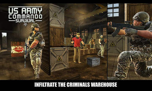 US Commando FPS Shooting Games скриншот 2