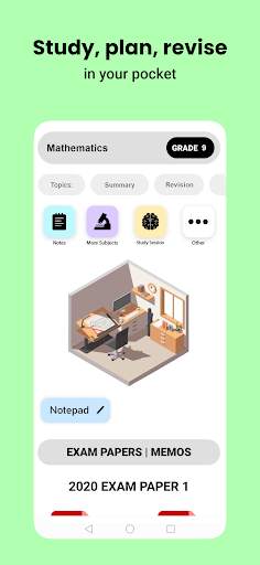 Grade 9 Mathematics App screenshot 1
