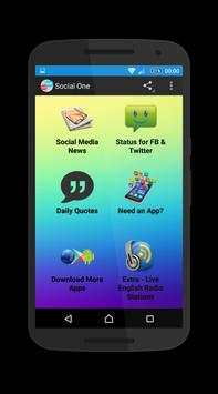 Social One Free - All Networks screenshot 3