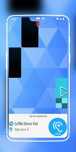 Coffin Dance Meme - Astronomia Piano Tiles Game screenshot 3