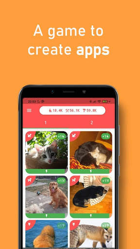 Tap the Fab: the app creation game! screenshot 1