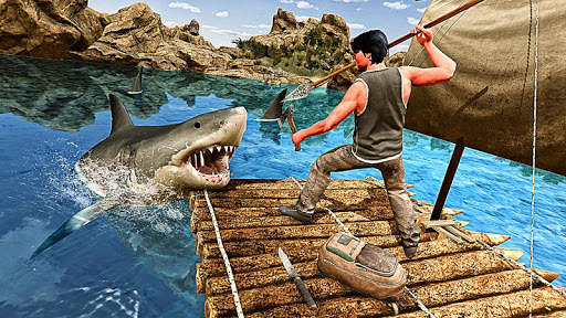 Raft Survival Island : Survival Games Offline Free screenshot 1