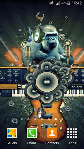 Music Live wallpaper screenshot 2