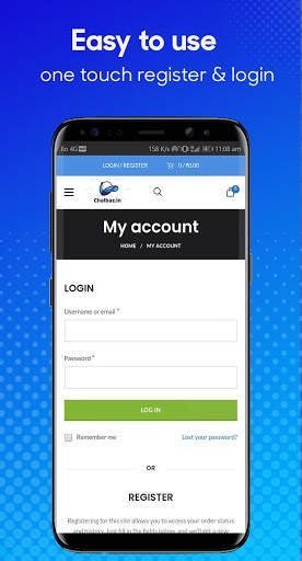Chalbaz online shopping app screenshot 3