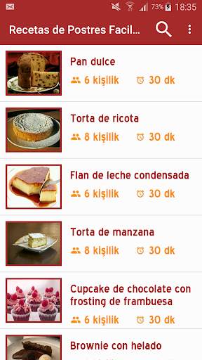 Recetas de Postres Faciles sin internet screenshot 1