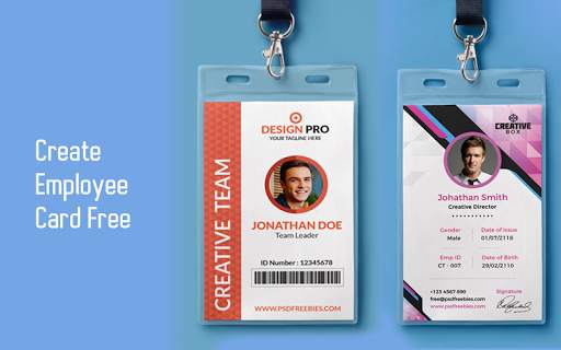 Business Card Maker – Free Emp screenshot 2