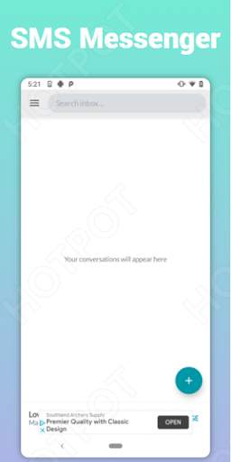 SMS Messenger screenshot 1