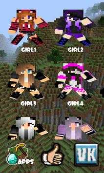 Skins girls ears for Minecraft screenshot 1