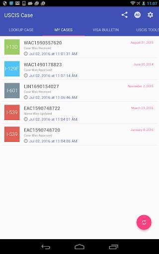 Status Tracker for USCIS Case screenshot 8