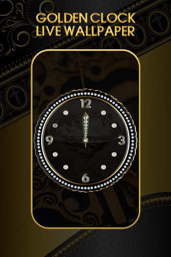 Golden Clock Live Wallpaper screenshot 5