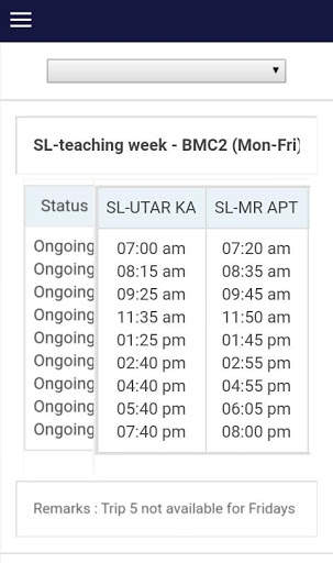 UTAR bus Go screenshot 4