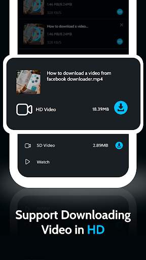 Video Downloader for Facebook (Lite) screenshot 4