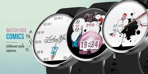 Mad Love - Comics Watch Face screenshot 2