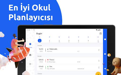 Okul Ajandası - Hafta tablosu screenshot 9