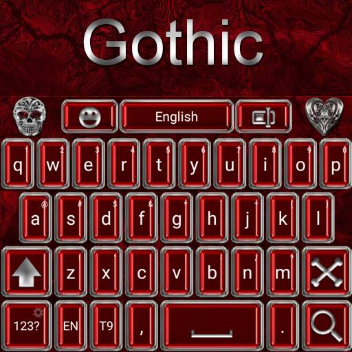 FREE Gothic Go Keyboard theme 2.1