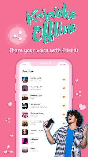 Karaoke music, karaoke offline with lyrics screenshot 7