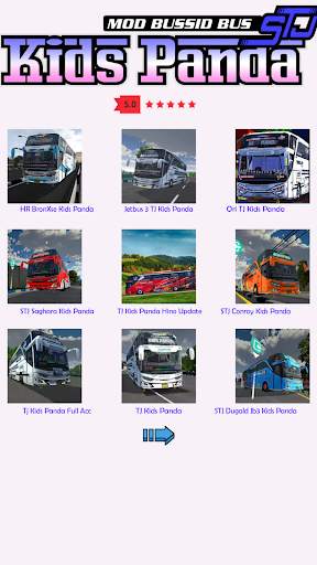 Mod Bussid Bus STJ Kids Panda screenshot 3
