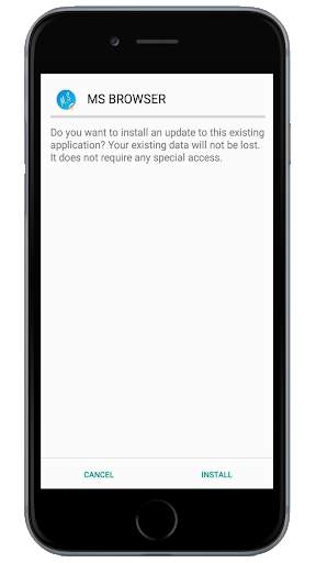 MS BROWSER screenshot 1