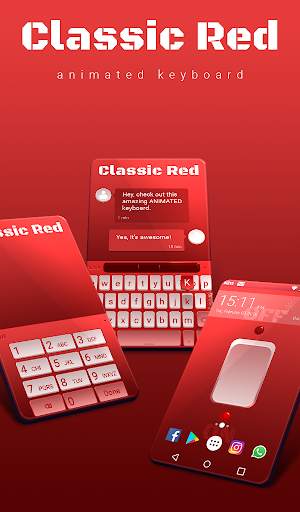 Classic Red Wallpaper Theme screenshot 1