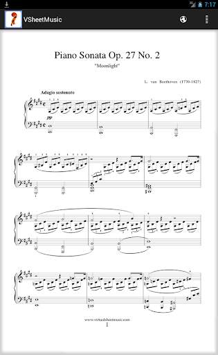 Virtual Sheet Music screenshot 5