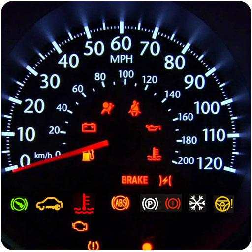 Dashboard Car Warning Light 5