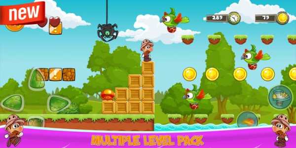 Super Run Jungle World Adventure screenshot 2
