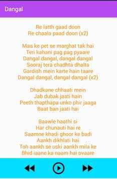 Dangal Movie Songs   MP3 screenshot 2