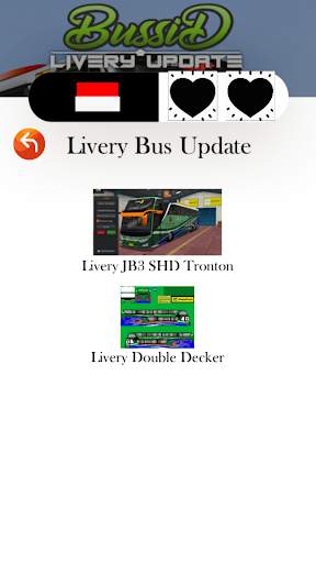 Bussid Livery Update скриншот 3