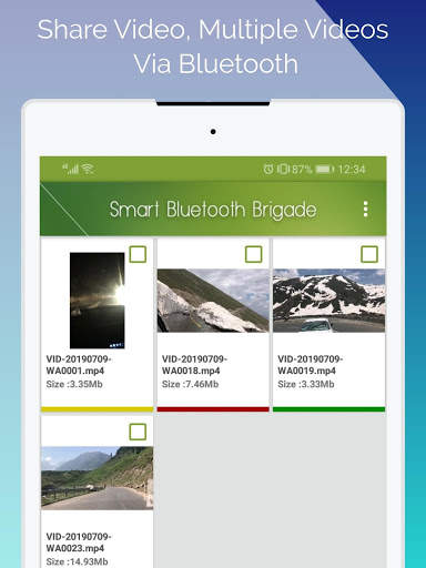 Smart Bluetooth Sender - Transfer & Share Files स्क्रीनशॉट 7