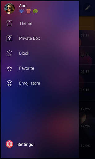 (FREE) GO SMS PRO FLARE THEME screenshot 5