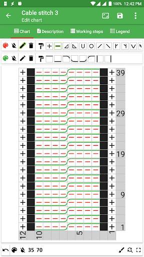 Conligata - Knit Designer screenshot 2