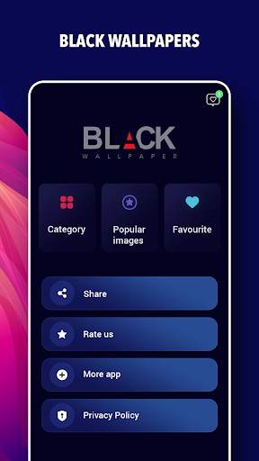 Black Wallpapers - AMOLED Wallpaper screenshot 1