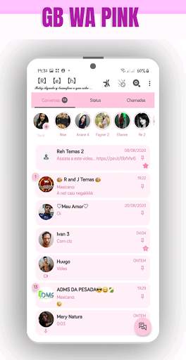 GB WA Pink Aero - WA Update Terbaru screenshot 6