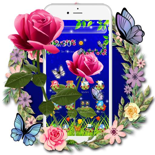 Scarlet Rose Butterfly Theme 1.1.1